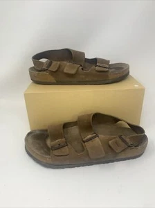 Birkenstock’s EU 42 Milano Brown US Damen 11 Herren 9 Regular Fit - Bild 1 von 10