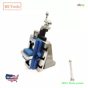 Neu Drehmaschine Fräsen Vertikalschlitten 4"X5"-100X125 mm & selbstzentrierender Schraubstock 3"/75mm - Bild 1 von 16