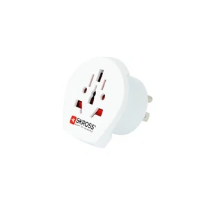 Adaptateur de voyage USB Skross World vers USA blanc - Photo 1 sur 4