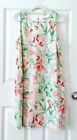 Tommy Bahama 100% Silk Tropical Floral Print Sheath Dress, Size Medium, Womens