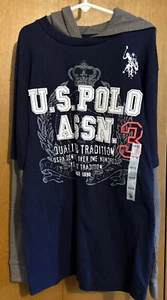 U.S. Polo Association Classic Navy Hoodie Size (10-12) Brand New With Tags! - Picture 1 of 4
