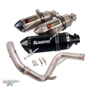 Silenciador de tubo medio de escape modificado 51 mm para Duke 390 250 125 RC390 Svartpilen 401 - Imagen 1 de 12