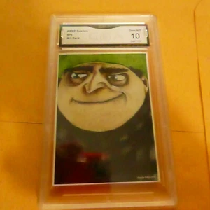 GRU ARTIST AUTÓGRAFO 2015 TARJETA DE ARTE ACEO IMPRESIÓN GRADO 10 L@@@K - Imagen 1 de 2