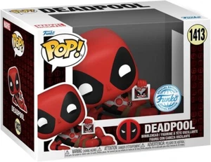 {NEW} Funko POP! Deadpool Hearts Wolverine Vinyl Figure #1413 - EE Exclusive - Picture 1 of 3