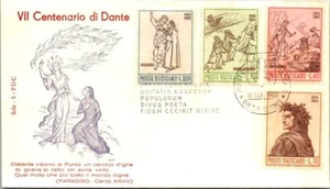 Vatican City FDC 1965 VII Centenario Di Dante - J16411 - Picture 1 of 2