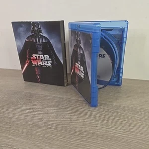 STAR WARS THE COMPLETE SAGA 1,2,3,4,5,6 (9 BLU-RAY Discs Box Set) - Imagen 1 de 8