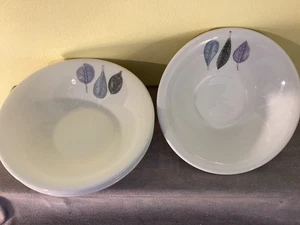 4 x PORTMEIRION POTTERY The Seasons CEREAL BOWL Dessert Dish Anwyl Cooper-Willis - Picture 1 of 6