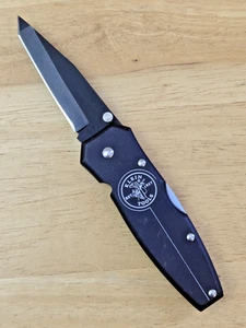 Klein Tools 44052BLK Tanto Lockback Knife - Picture 1 of 14