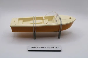 LIONEL 6801 YELLOW BOAT 6801-60 & 6801-64 CRADLE WITH 2 BANDS NEW MFG IN USA - Picture 1 of 2