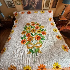 Ramo de mamá LeeWards de colección edredón tamaño king sin terminar proyecto artesanal casa de campo - Imagen 1 de 15
