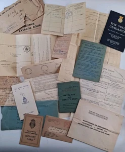 Militar Efímero relacionado con Edward Harding Marina - Imagen 1 de 24