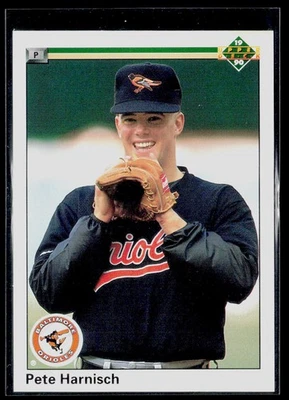 Pete Harnisch 1990 Upper Deck #623 Baltimore Orioles - Image 1 of 2