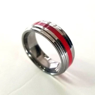 Anillo de tungsteno nuevo‎ talla 13,5 Foto 1 de 4