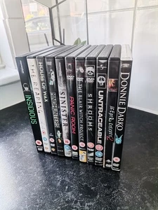Horror Movie Bundle x 11 DVDs Donnie Darko, Shrooms, Insidious + more π€ - Picture 1 of 13
