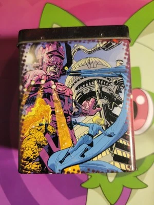 MARVEL VS SYSTEM  Deck Box Tin Heralds of Galactus Dr. Doom Fantastic 4 Avengers - Image 1 of 4