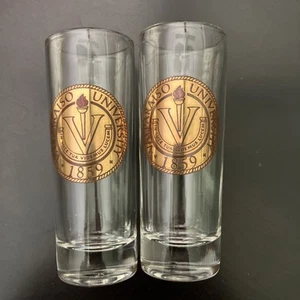 Valparaiso University Shot Glasses (2) - Picture 1 of 3