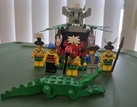 Lego 6262 Pirates I Islanders King Kahuka's Throne Complete Set Vintage Manual