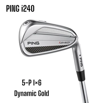PING i240 Iron set 5-9,W / Dynamic Gold S200 - Image 1 of 2