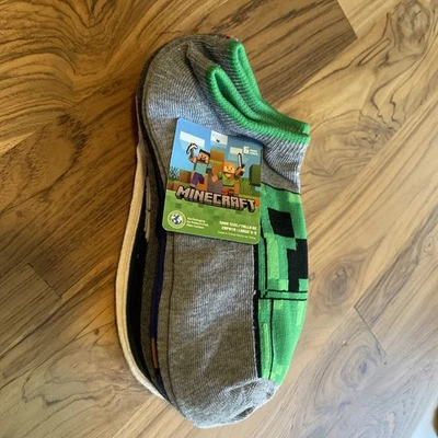 Calcetines CTM Minecraft Mix It Up gráficos novedad para niños (paquete de 6) Foto 1 de 4