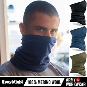 Beechfield Merinowolle Morf Snood antibakteriell schnelltrocknend geruchsabweisend weich - Bild 1 von 5