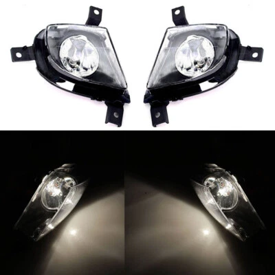 For BMW E90 E91 323i 328i 335i 2009 2010 2011 Halogen Fog Light Bumper Lamp Pair Foto 1 de 4