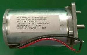 NEU Leeson Dor-O-Matic automatischer Türmotor P/N 084069-600 Mod. 980-502 90 V 60 Hz - Bild 1 von 3