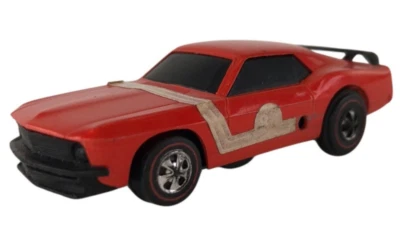 Hot Wheels Sizzlers 1969 Redline Mustang Boss 302 rojo vintage Mattel sin probar Foto 1 de 4