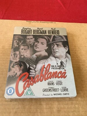 Casablanca (1942) Blu Ray Steelbook NEW & SEALED Rare & OOP! - Image 1 of 4