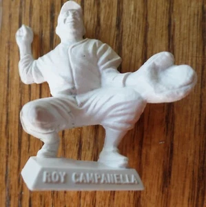 1956 ROY CAMPANELLA Dairy Queen Tastee-Freez Statua Baseball Rara Pulita  - Foto 1 di 2