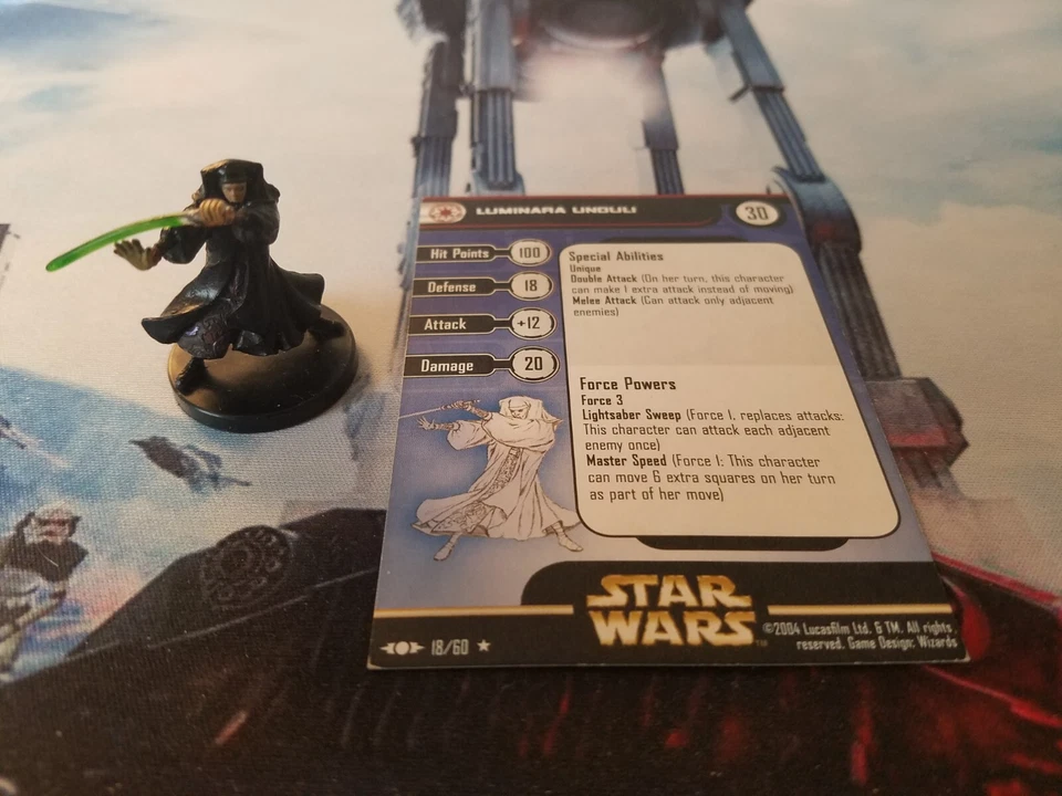 Star Wars Miniatures Clone Strike 18 Luminara Unduli Foto 1 de 1