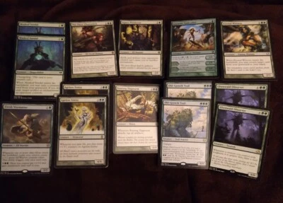 Eldritch Moon Darksteel Kaldheim Modern Masters Rise Eldrazi GREEN CREATURES x14 - Image 1 of 4