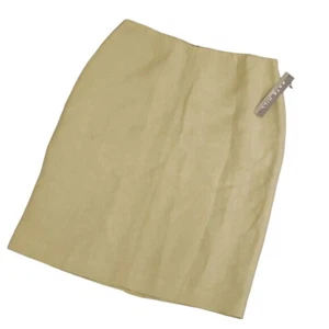 Falda Lápiz Kate Hill Petite Tea Time Lino Verde Salvia Para Mujer 8 Pequeña 8P Nueva Con Etiquetas - Imagen 1 de 5