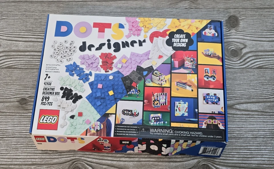 LEGO DOTS: Creative Designer Box (41938) INCOMPLETE  - Image 1 of 4