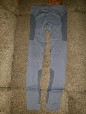 Mujer Adidas Stella McCartney Gris Leggings Pantalones Capas Yoga S Foto 1 de 4