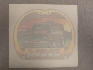 Vintage Dodge Van Iron On Heat Transfer Vintage - Picture 1 of 2