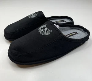 Atlas for men NWOB Eagle Park men’s black slide on house slippers size 10 sf1 - Picture 1 of 9