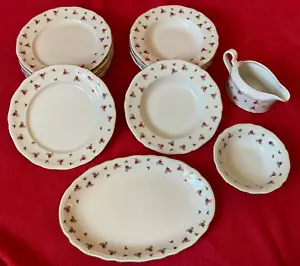 SELTMANN Porzellan Tafel Service 15tlg WEIDEN Bavaria W.Germany "7" Goldrand - Picture 1 of 24