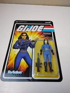 Super7 G.I. Joe Reaction Figures Baroness New Toy Action Figure 3.75" New Sealed - Picture 1 of 3