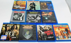 [Used] Lot of 10 Blu-Ray Disc: Live Free or Die Hard, Into the blue Jessica Alba - Picture 1 of 12