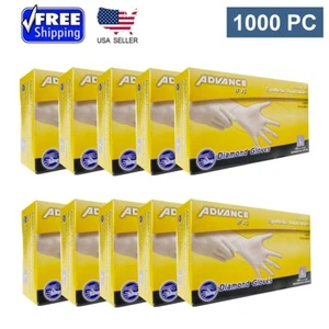 Advance Vinyl puderfreie Handschuhe IF45 Größe L Neu 1000 Stück - Bild 1 von 5
