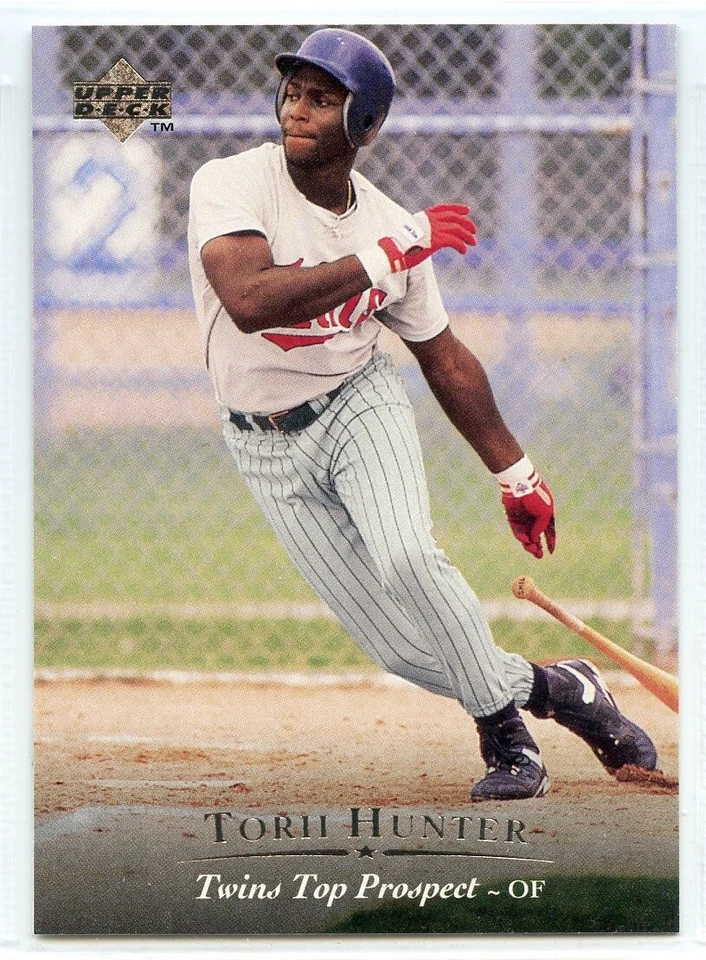 1995 Upper Deck Minor League Baseball - #128 - Torii Hunter - Minnesota Twins - Image 1 of 1