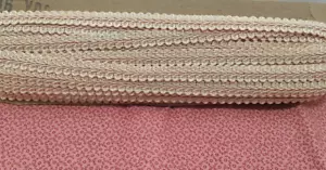 Vintage Conso French Braid Chinese Gimp 1/2" Trim Peach Color 18 Yds Lamp Shade - Picture 1 of 3