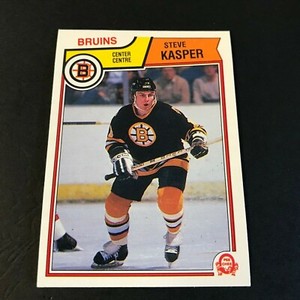 1983-84 OPC O-PEE-CHEE #50 - Steve Kasper - Boston Bruins - NM 