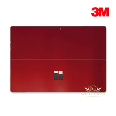 SopiGuard 3M Avery Carbon Fiber Skin Rear and Side Panel Microsoft Surface Pro 7 - Image 1 of 4