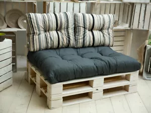 Pallet Cushion Backrest Garden Outdoor Pad Furniture Termi C024-06LB PATIO - Picture 1 of 6