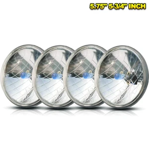 2Pair 5.75" Round Headlights Hi/Lo for Mercury Cougar 1967-76 Monterey Comet - Picture 1 of 10