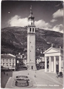 VALDOBBIADENE - TREVISO - PIAZZA MARCONI - VIAGG. 1961 -82565- - Picture 1 of 1