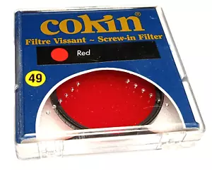 ★ FILTRO COKIN RED ø 49 mm ★FILTRE VISSANT/SCREW-IN FILTER★ - Imagen 1 de 2