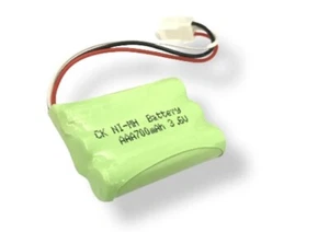 3.6V Battery Pack AAA NiMH 700mAh Rechargeable for Home Phone Cordless Lighting - Picture 1 of 4