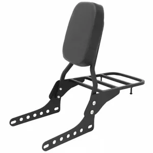 Respaldo de barra Sissy + portaequipajes para Softail Street Bob Deluxe FLDE 107 2018-20 - Imagen 1 de 6